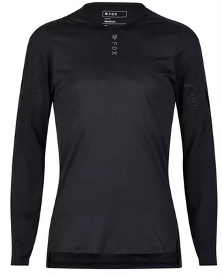 Fox Racing Flexair Pro Mens LS MTB Mountain Bike Jersey Black MD