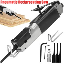 Air Body Hacksaw Cut Off Saw Cutting Metal Tool Pneumatic Reciprocating 3 Blades