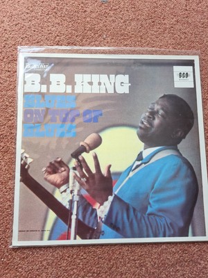 B.B. KING - BLUES ON TOP OF BLUES - UK LP -BGO REISSUE EX