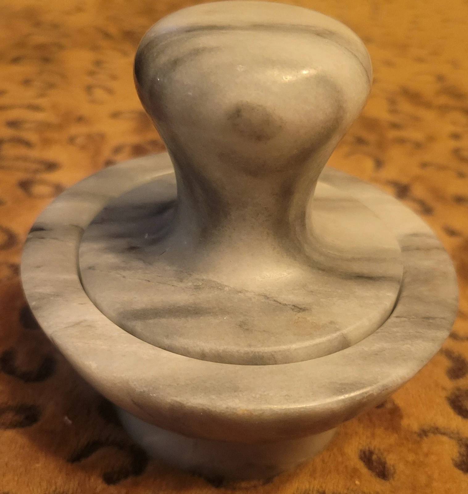 VTG Solid Marble Mushroom Mortar & Pestle Cooks Club Gray
Opens in a new window or tab