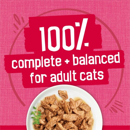Purina Prime Filets With Salmon and Beef in Sauce High Protein Wet Cat Food -... - Picture 6 of 9