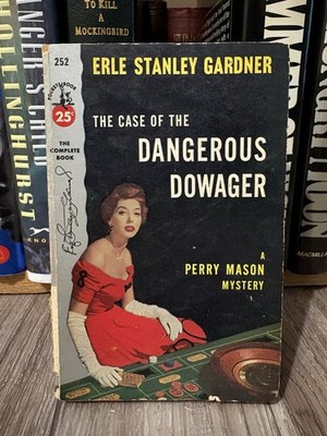 The Case Of The Dangerous Dowager Erle Stanley Gardner Perry Mason Vintage PB