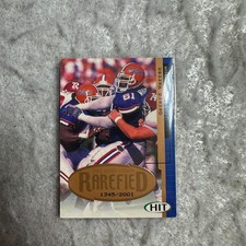 2001 Sage Hit Rarefied /2001 Rookie Card Gerard Warren #R48 Florida Gators RC. rookie card picture