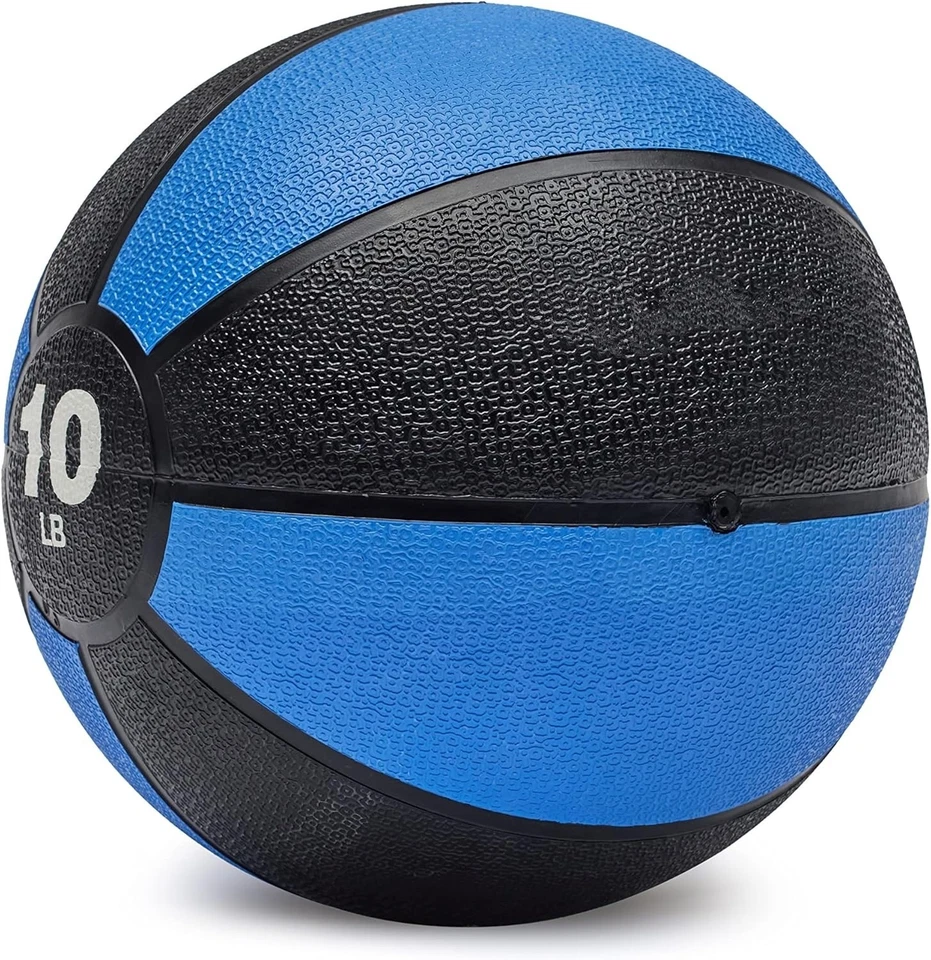 Balón medicinal con peso de 10 libras para ejercicios de cuerpo completo NUEVO US Foto 2 de 4