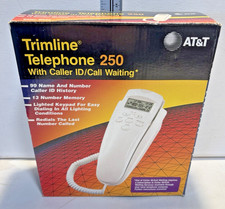 Vintage - Trimline Telephone 250 With Caller ID/Call Waiting - WHITE