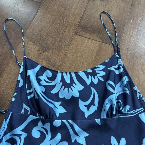Victoria's Secret Pink Label Damen Babydoll Slip Cami Seide Blumenmuster Y2K Small - Bild 12 von 19