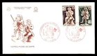 Mayfairstamps France FDC 1967 Playing Music Figurines Red Cross First Day Cover