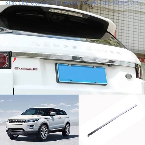 Tapa de maletero de puerta trasera cromada para Range Rover Evoque 2012-2019 - Imagen 1 de 6