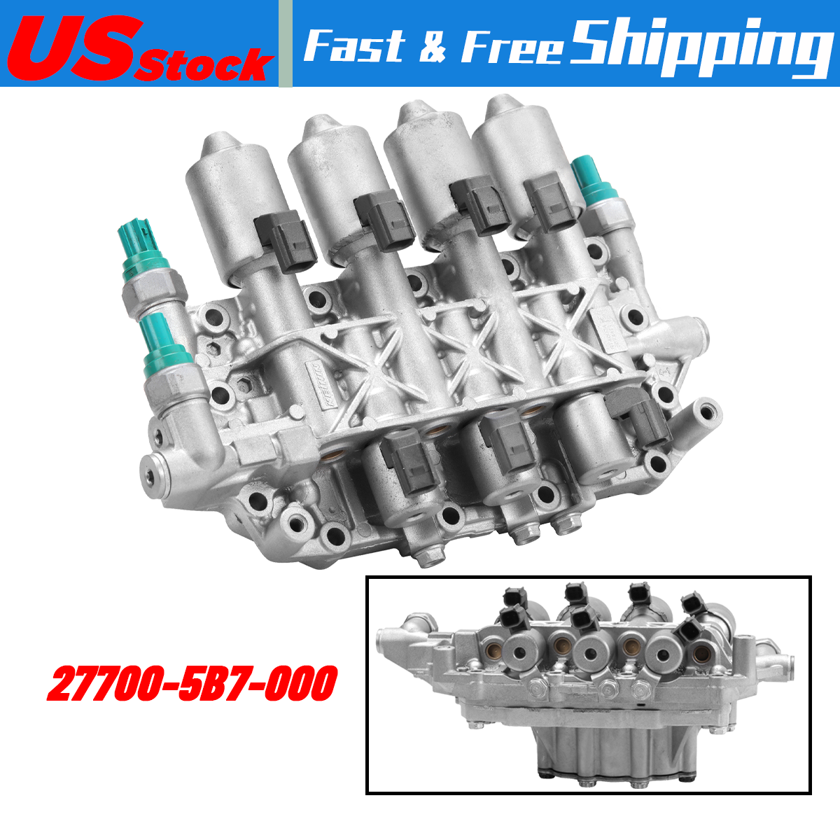 Linear Transmission Shift Solenoid 27700-5B7-000 Fits For Honda