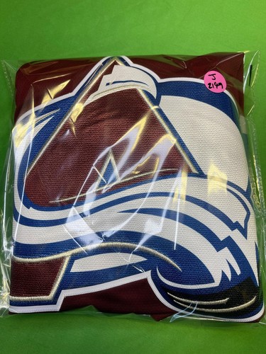 Camiseta deportiva cosida en blanco de los fanáticos de la avalancha de la NHL para hombre mediana nueva con etiquetas - Imagen 7 de 7