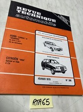 Revue technique Citroen VISA
