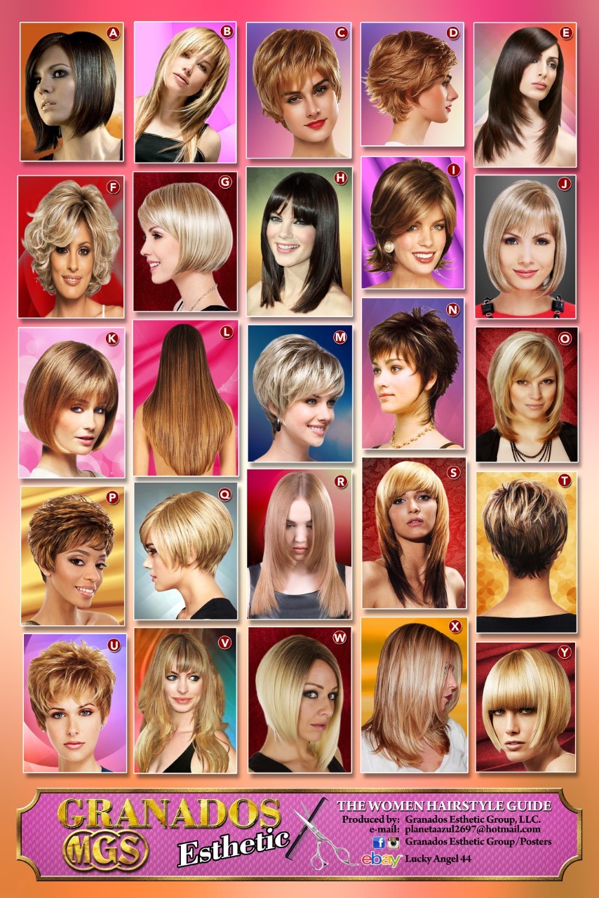 Poster Women Hair Style (not Laminated) | eBay