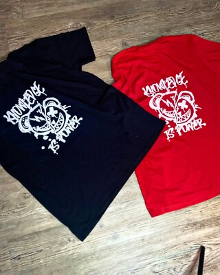 #ad #ad KNOWLEDGE IS POWER TSHIRT AVILABLE IN ALL SIZES AND COLORS $23.00