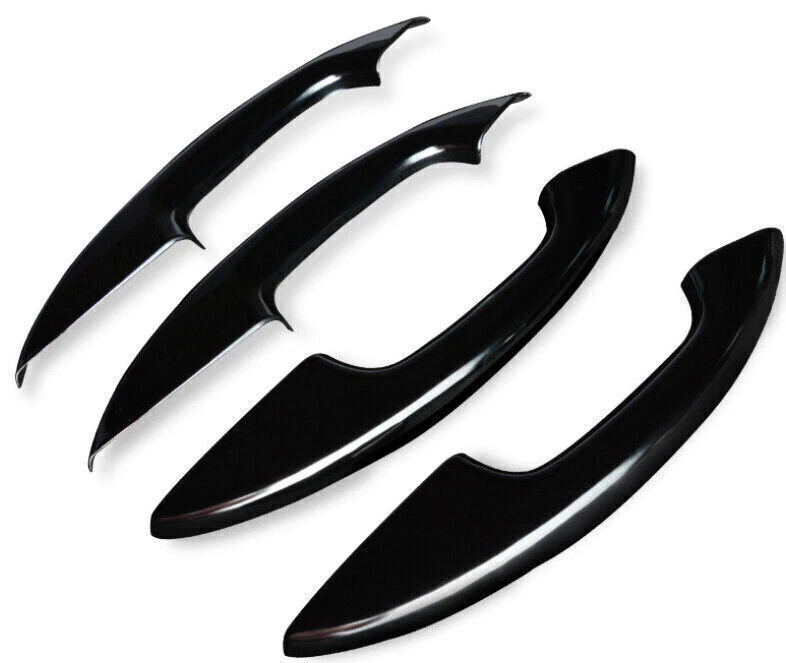 Glossy Black For Cadillac CT5 CT5-V Luxury 2020-2023 Door Handle Cover Trim 4pcs Foto 2 de 3