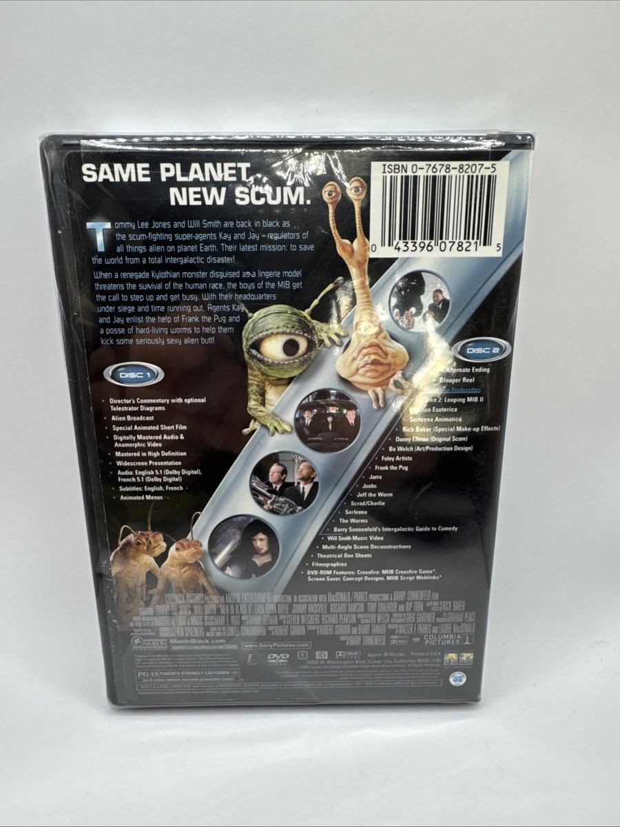 Men in Black II, Widescreen Special Edition DVD, 2 Disc | eBay