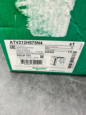 Schneider Electric ALTIVAR 212 ATV212H075N4 0,75 kW @