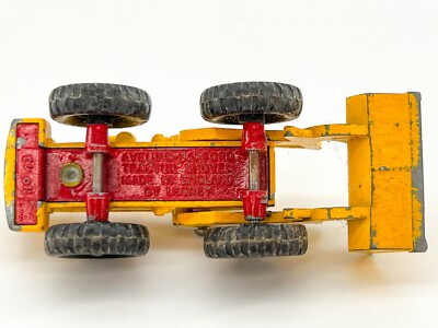 Vintage 1962 Matchbox Lesney Aveling-Barford Tractor Shovel