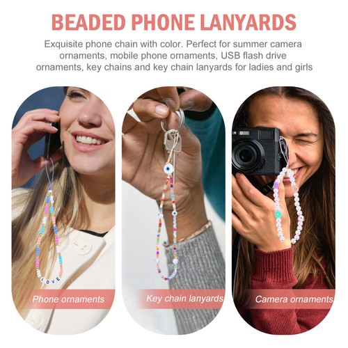 3 Pcs Mobile Phone Rope Hanger Detachable Phones Chain Decoration - 第 9/12 張圖片