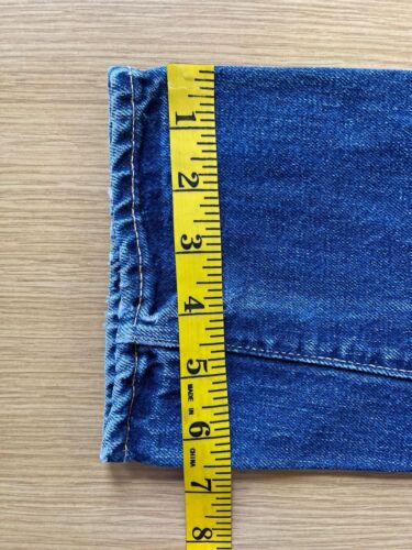 Jeans de mezclilla vintage Levi’s Big E con ribete para niños talla 18x18 PUNTADA ÚNICA - Imagen 3 de 24