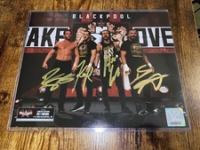 WrestleMania 37 - Undisputed Era Limited Signed 8x10 WWE Adam Cole 15/37 AEW NXT