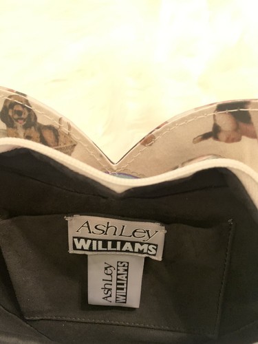 Borsa Ashley Williams nuova cuccioli cuore manico superiore stampa cane - Foto 3 di 6