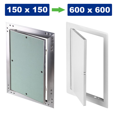 Revisionstür / Revisionsklappe / Stahlblech / Aluminium mit Gipskarton Einlage