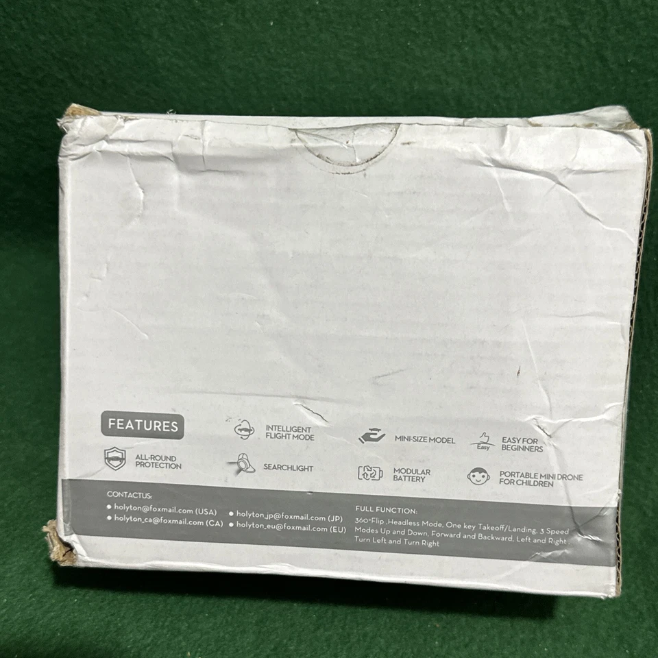 Remote Control Quadrocopter Drone 5V Plastic Carbon Fiber Headless Helicopter - Image 3 of 4