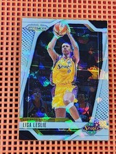 2024 Panini Prizm WNBA Lisa Leslie White Ice Prizm 28/35 Los Angeles Sparks #98