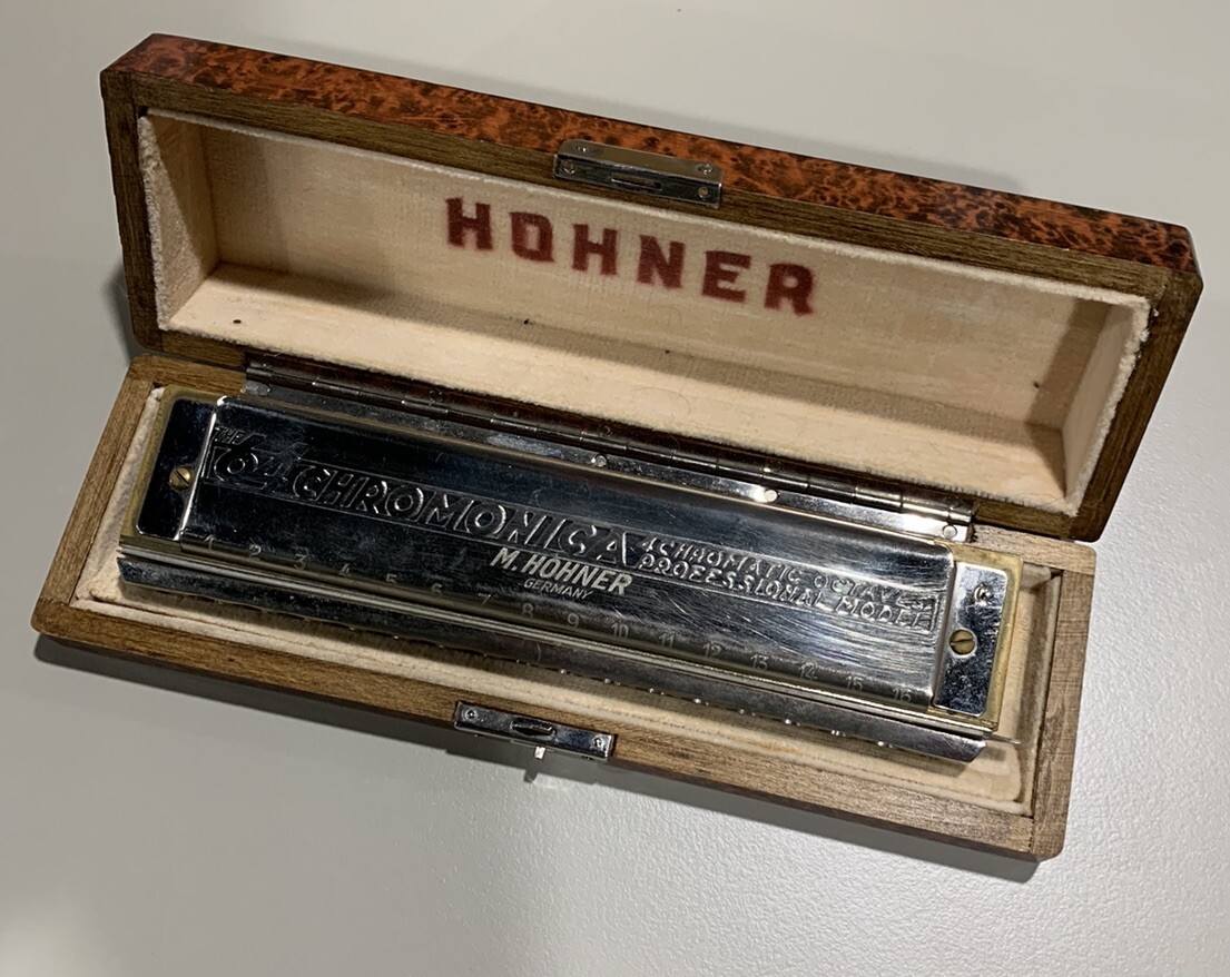 ケースなしHohner Chromonica 64 ハーモニカ本体 ケースなしHohner Chromonica 64 ハーモニカ本体 Vintage Hohner