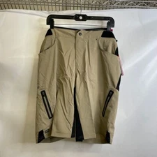ZOIC Ether Technical Trail Shorts Men's Size XL Tan 1103ZM15