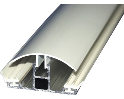 Gutta PVC Klemm-Verbindungsprofil für 10+16 mm Doppelstegplatten L = 3500 mm