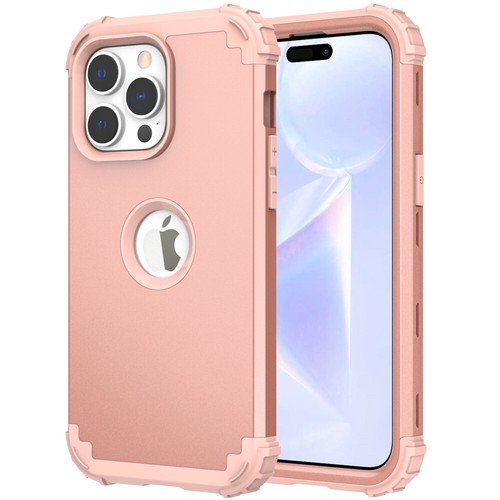 For iPhone 16e 16 15 14 13 12 11 Pro Max XR 8 7 Case Shockproof Heavy Duty Cover - Picture 32 of 58