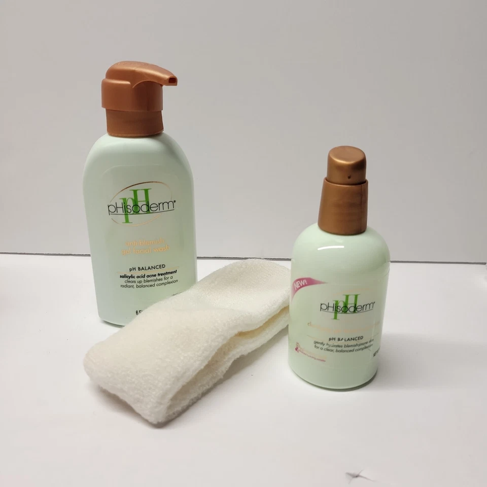 Gel antimanchas Phisoderm lavado facial y mousturizante Plus diadema NUEVO Foto 2 de 4