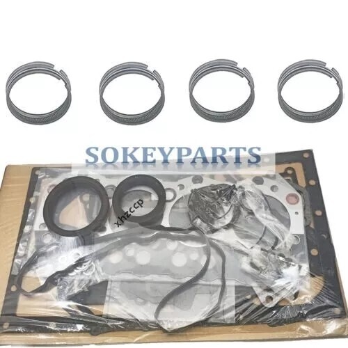 Tractor Volvo MX-3 Excavator Full Gasket Kit & Piston Ring For Yanmar AF650 - Bild 4 von 4