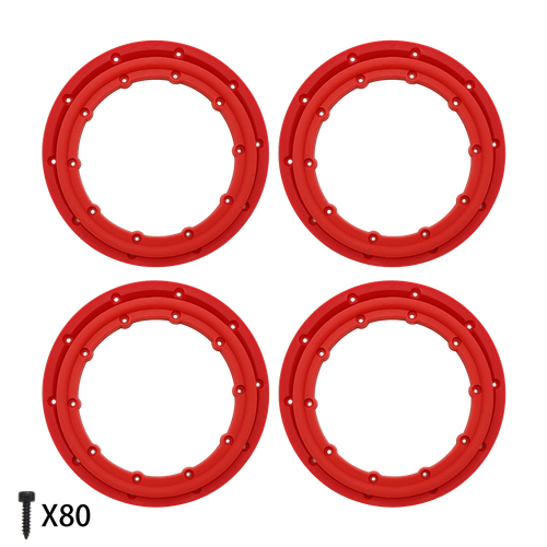 8pc Plastics Inner and Outer Beadlock Ring for 1/5 HPI Baja 5B 5T 5SC LT Rovan - Picture 14 of 60