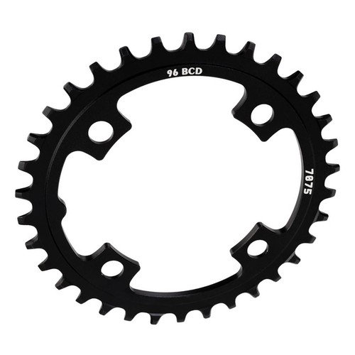 SunRace MS Narrow Wide 30T Steel Off Road Cycle Bike MTB Chainring 96BCD Black - Picture 5 of 8