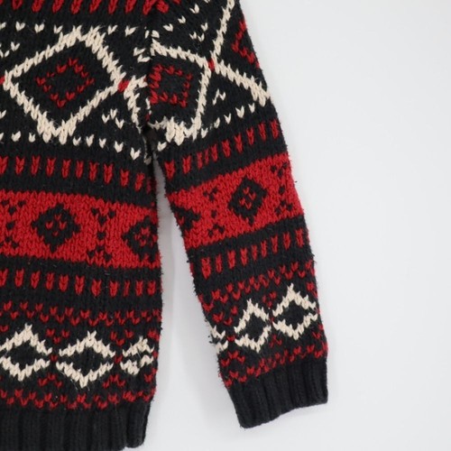 Janie and Jack Bundle of 2 Fair Isle Striped Sweaters Size 3T Zip Up Turtleneck - Picture 15 of 16