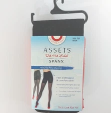 Spanx Red Hot Assets Textured Chevron Tights Size 1A Slimming Body Shaping