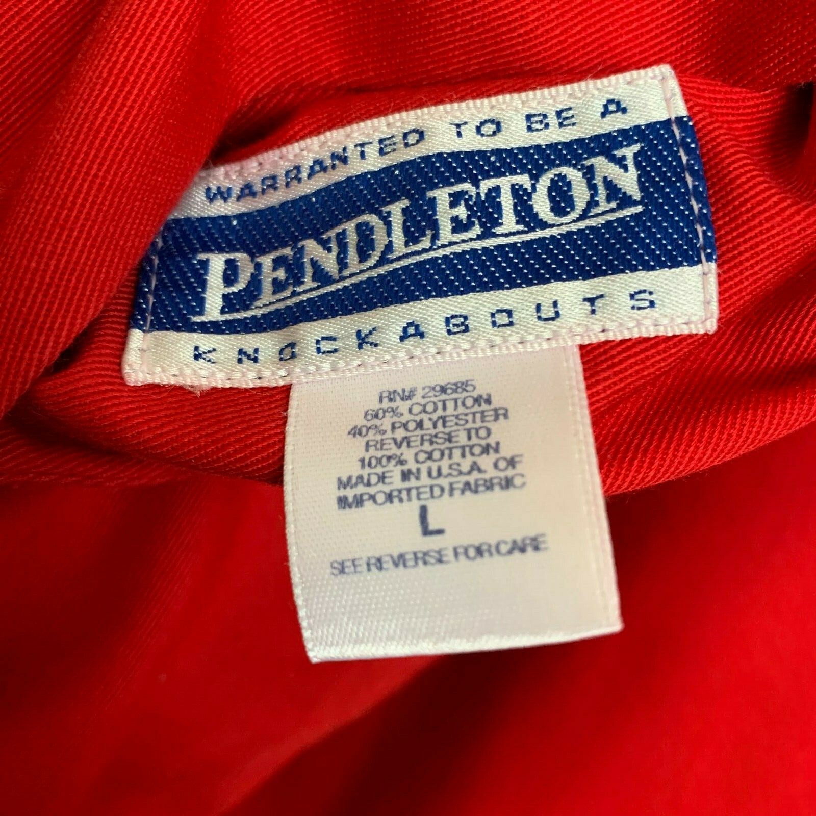 Pendleton Knockabout Red Jacket Reversible Golf P… - image 11