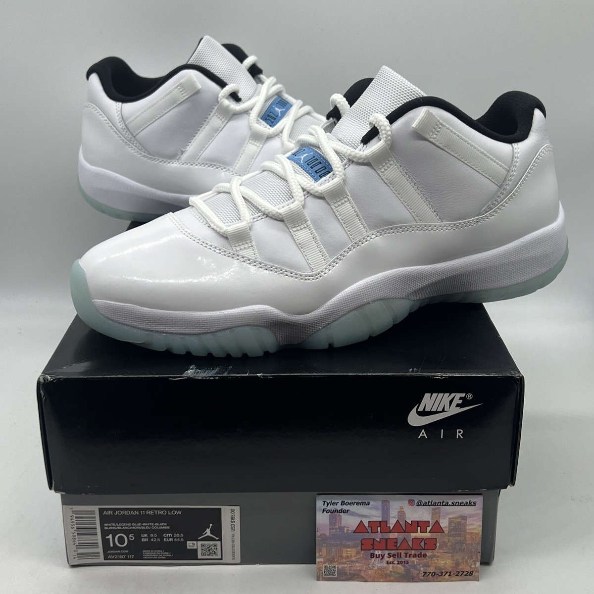 新品　NIKE Air Jordan 11レトロ　レジェンドブルー 10.5 国内12月14日発売予定】 ナイキ エアジョーダン11 レトロ