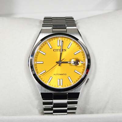 Citizen Tsuyosa Automatic Men's Stainless Steel Yellow Dial Watch