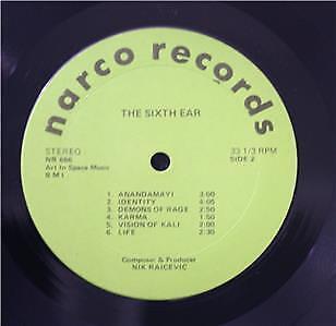 NIK PASCAL - THE SIXTH EAR - ELECTRONIC VINYL LP | eBay