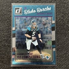 Blake Bortles Stat Line #/355 2016 Panini Donruss Jacksonville Jaguars 