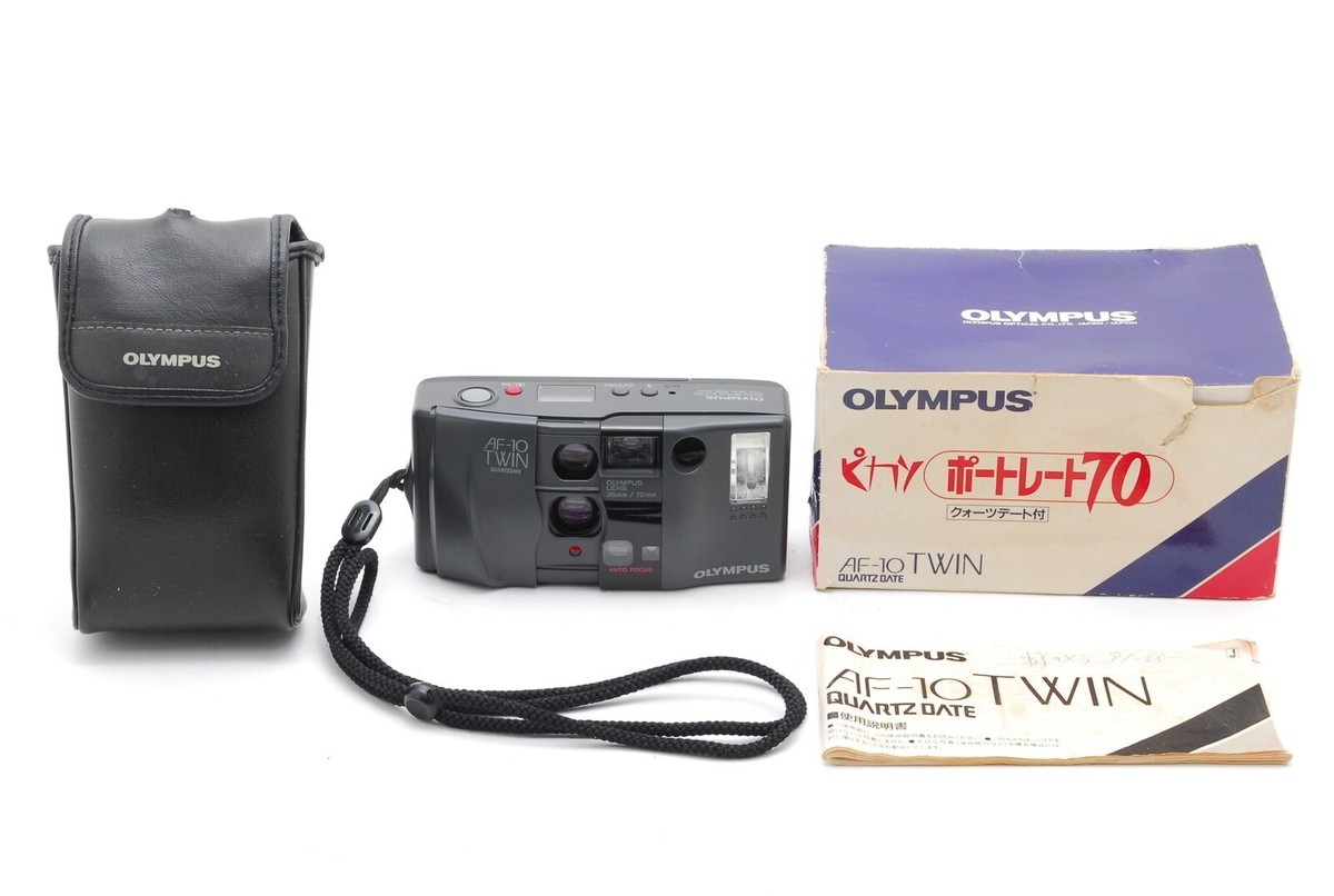 OLYMPUS フィルムカメラ AF-10 TWIN QUARTZ DATE Exc+5