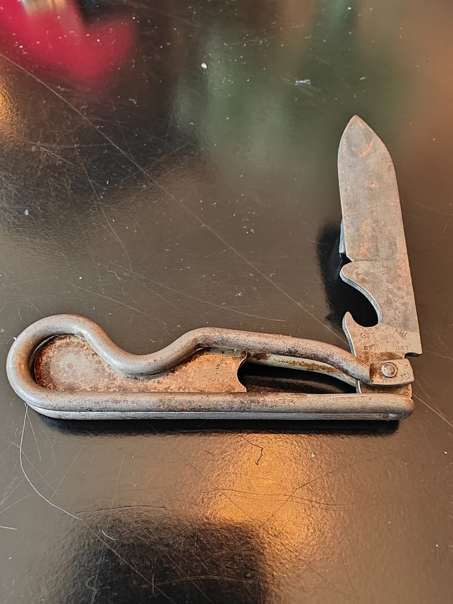 Antique Geo Schrade Wire Pocketknife 9-21-26 w/Bottle Opener Antique Geo Schrade Wire Pocketknife 9-21-26 w/Bottle Opener