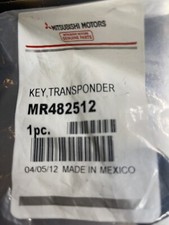 Mitsubishi New Genuine Transponder Key Blank Mr482512.