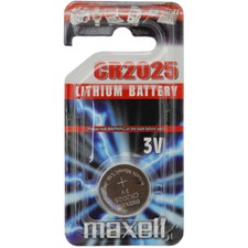 Maxell CR2025 Lithium Battery 3V