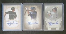 2018 TOPPS DEFINITIVE RYAN McMAHON ROOKIE RC LOT OF 3 AUTO AUTOGRAPH - ROCKIES