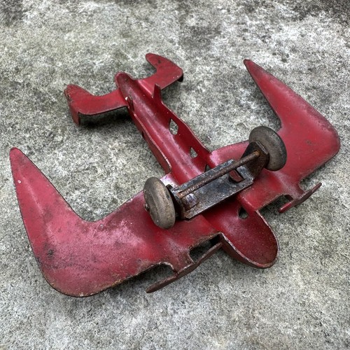 Antique 1930s Wyandotte Stratos Pressed Steel "Buck Rogers" Mystery Plane Toy - Picture 2 of 3