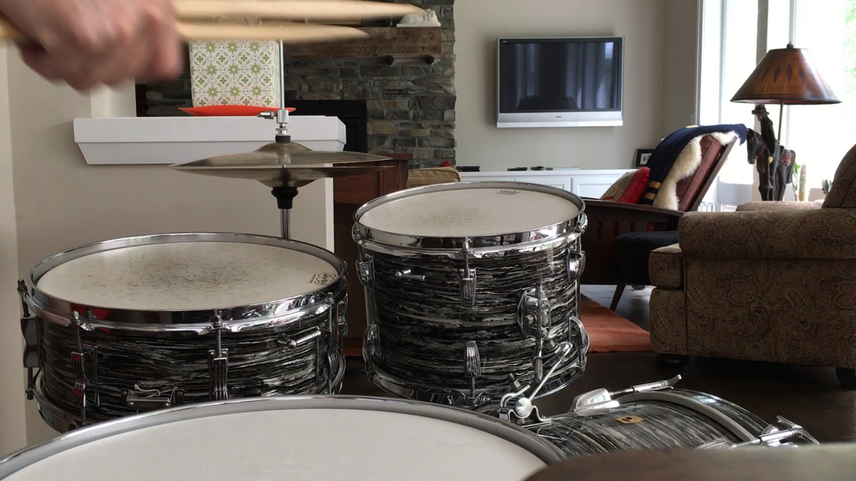 Ludwig Oyster Black Pearl Jazz Festival Snare #105288 ~ 1964 | eBay